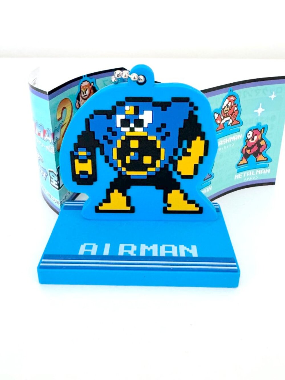 Capcom Mega Man Rubber Airman Strap 2-Inch Keychain